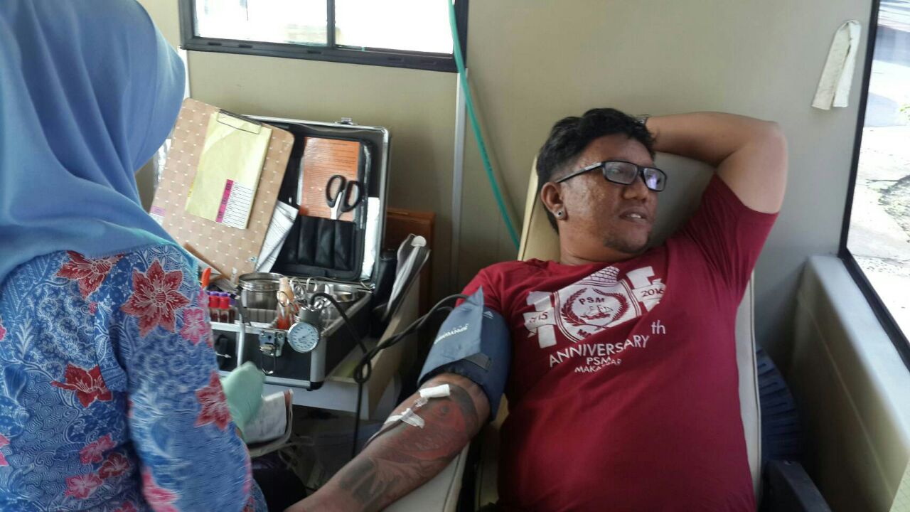 Aksi Donor Darah The Macz Man