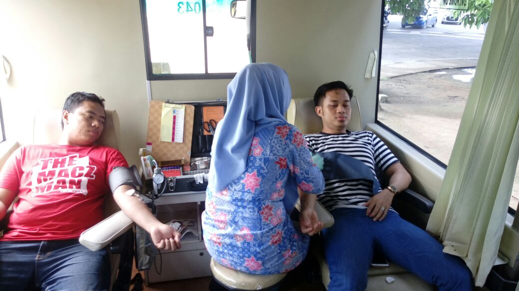 Aksi Donor Darah The Macz Man