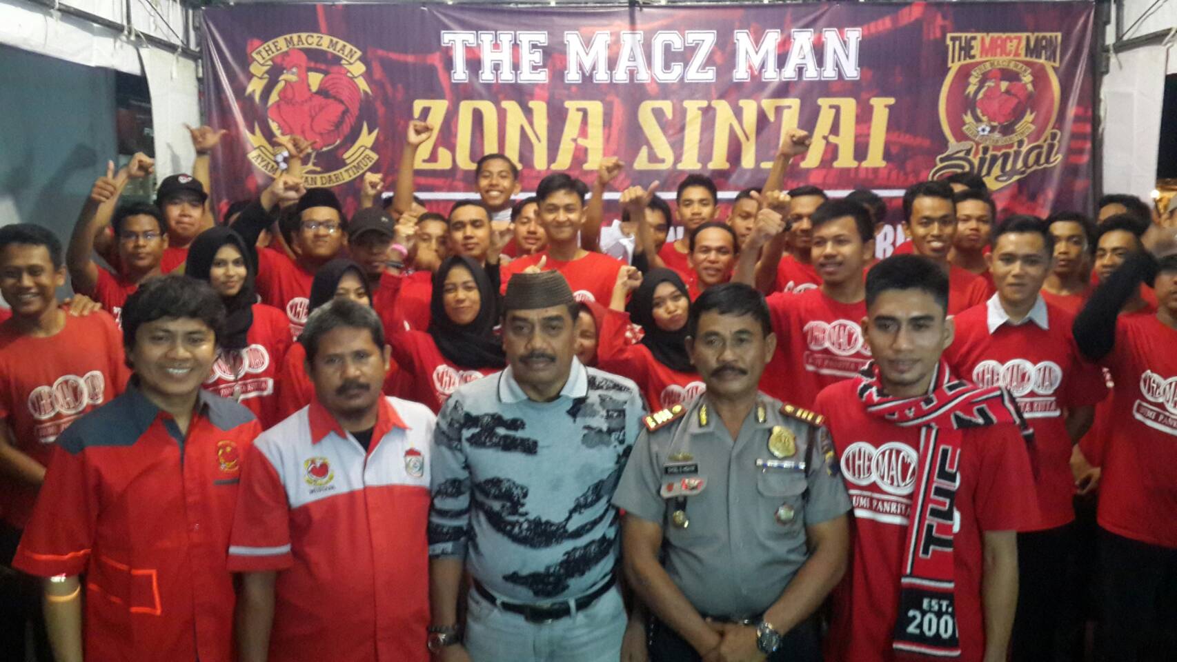 Prosesi Peresmian The Macz Man Zona Sinjai