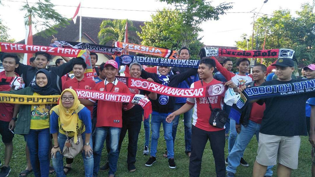 The Macz Man Hadiri Jumpa Suporter Sepakbola se-Indonesia di Kemenpora