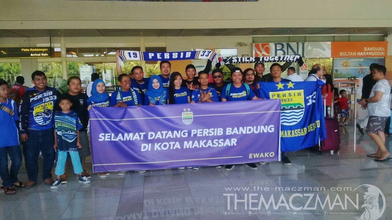 The Macz Man Jemput Bobotoh di Bandara