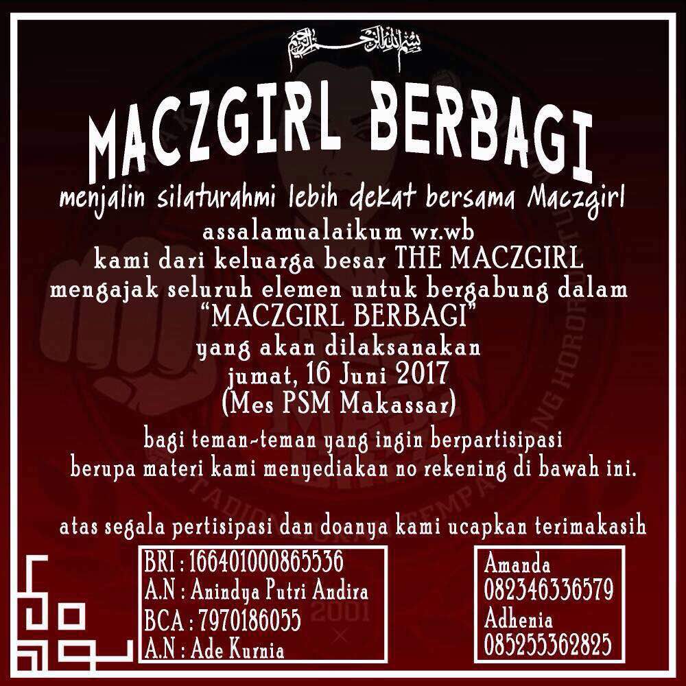 The Macz Girl Berbagi Bersama Anak Yatim